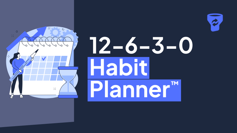 The 12-6-3-0 Habit Planner™